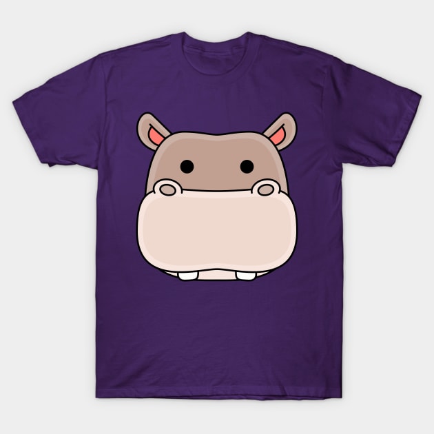 hippopotamus T-Shirt by MEDZ